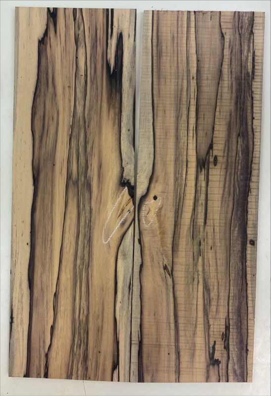 Top Schwarzweißes Ebenholz/Royal White Ebony 9mm Einzelstück #046